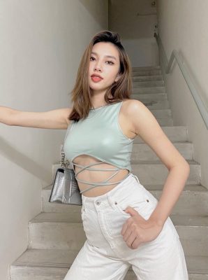 MMlive Chiêm ngưỡng vẻ đẹp của hoa hậu hòa bình quốc tế Nguyễn Thúc Thùy Tiên 11 Hình ảnh cô nàng năng động trẻ trung