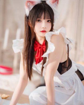 MMlive - Cherry Meow trong trang phục cosplay cô hầu gái 7 Cùng MMlive nhận xét bộ ảnh Cherry Meow 18+ đầu tay nhé